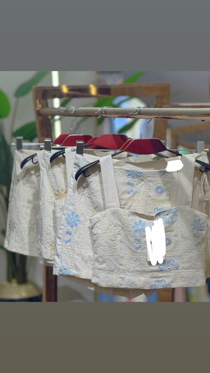 Set top&self tie short - Image 3